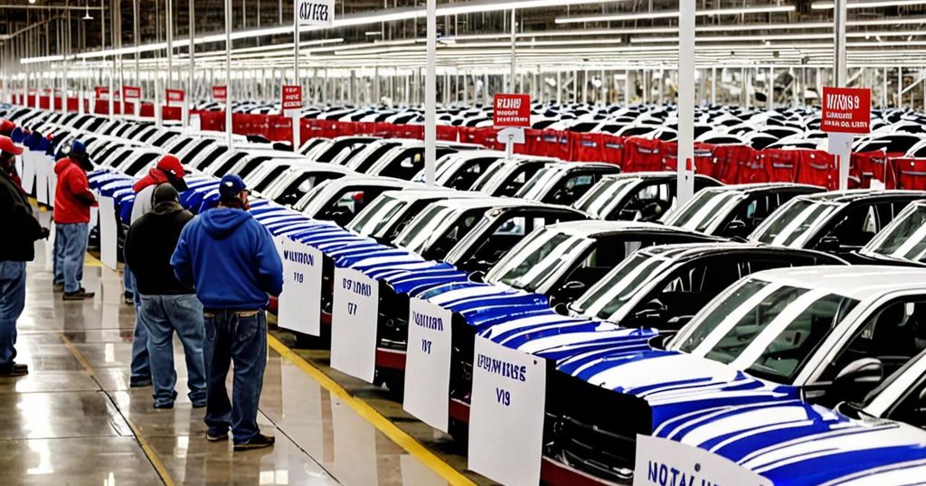 “United Auto Workers Union Members Overwhelmingly Approve Possible Strikes Against Major Automakers”